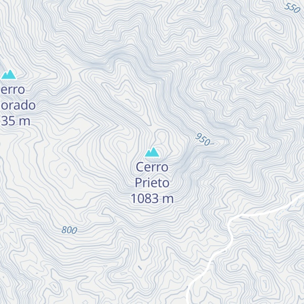 Map of Cerro Prieto