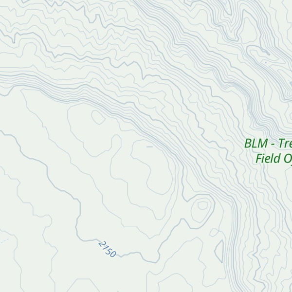 Map of Island Mesa