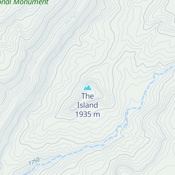 Map of The Island