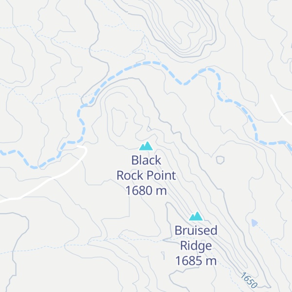 Map of Black Rock Point