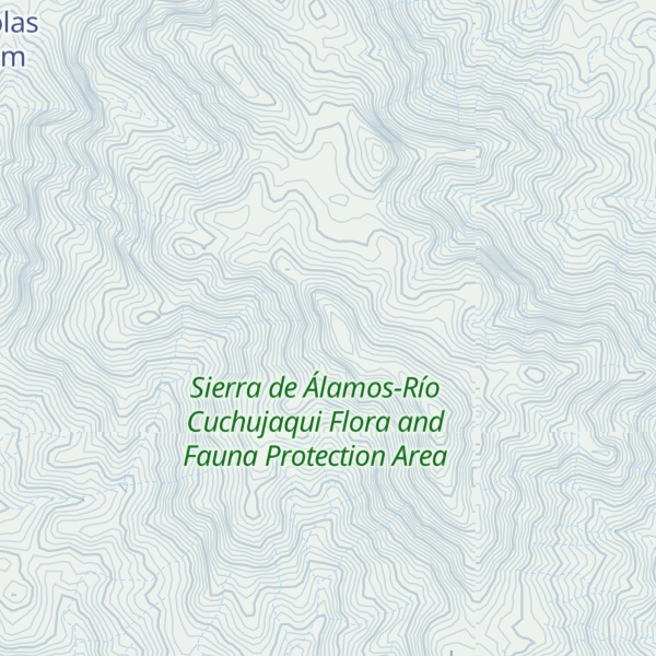 Map of Cerro El Pilar