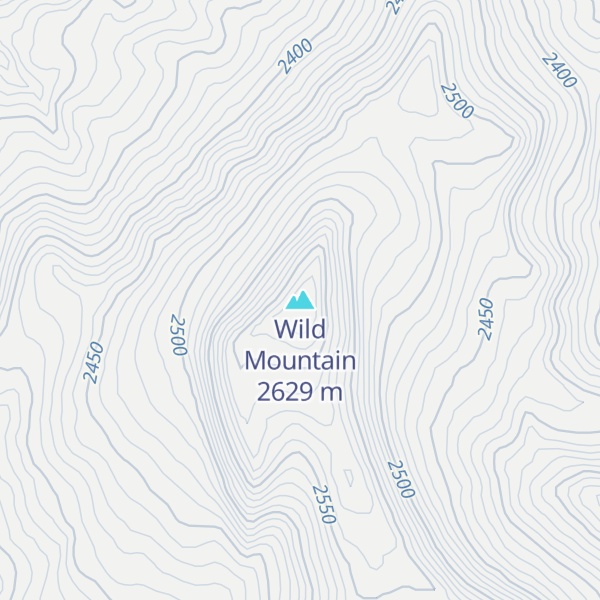 Map of Wild Mountain