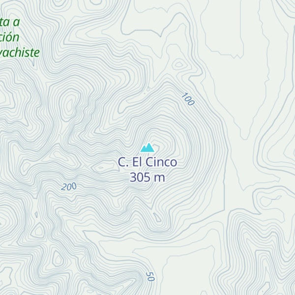 Map of C. El Cinco