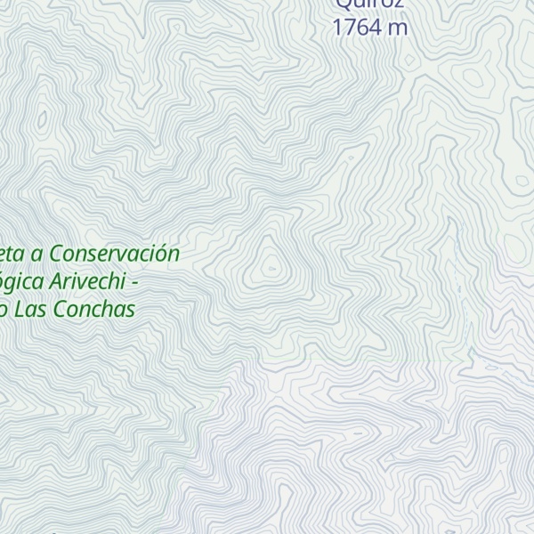 Map of Cerro La Cebolla