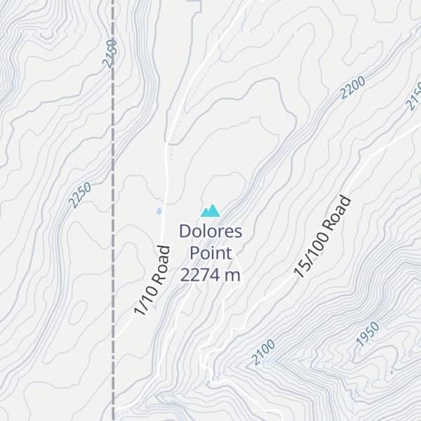 Map of Dolores Point