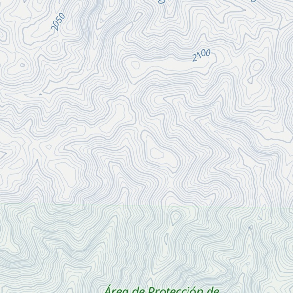 Map of Cerro Pirinola
