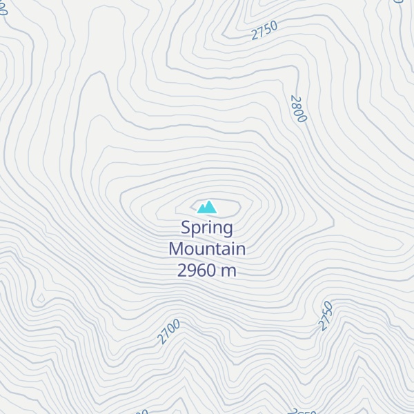 Map of Spring Mountain