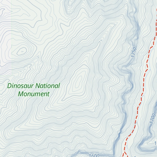 Map of Hardscrabble Mountain