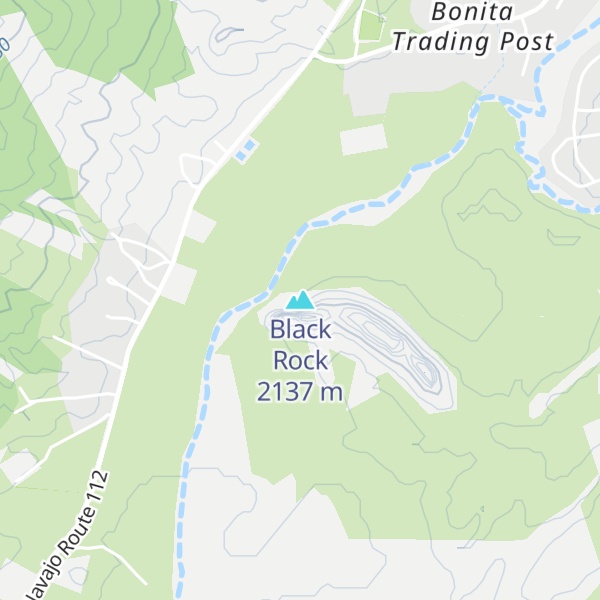 Map of Black Rock