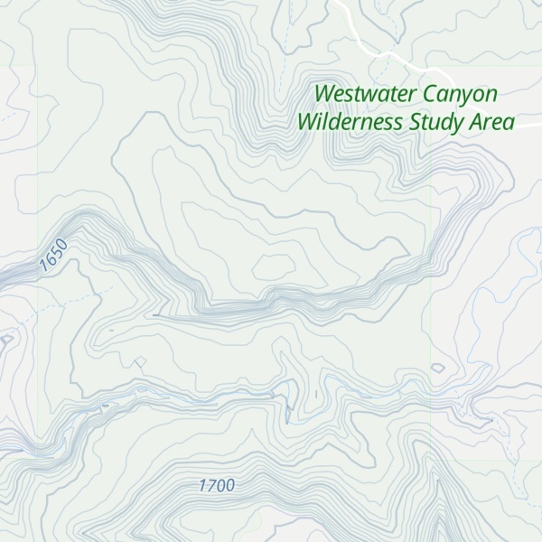 Map of Snyder Mesa