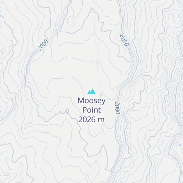 Map of Moosey Point