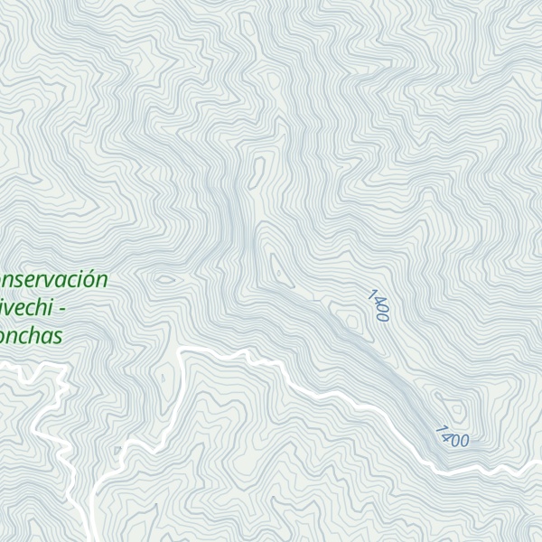 Map of Cerro Colorado