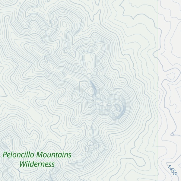 Map of Engine Mountain
