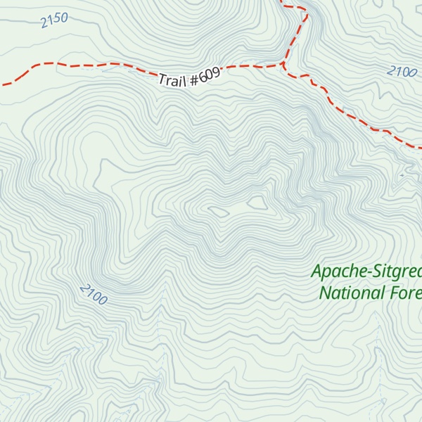 Map of Horse Mountain