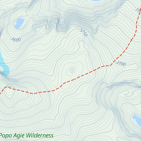 Map of Chimney Rock