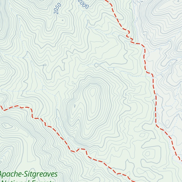 Map of Deer Mountain
