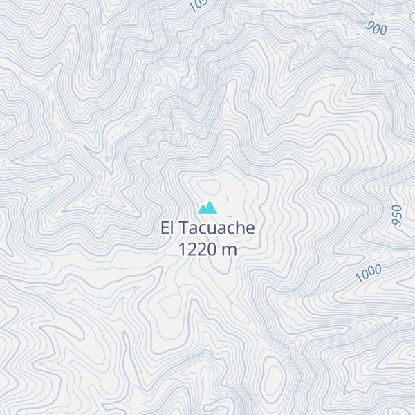Map of El Tacuache