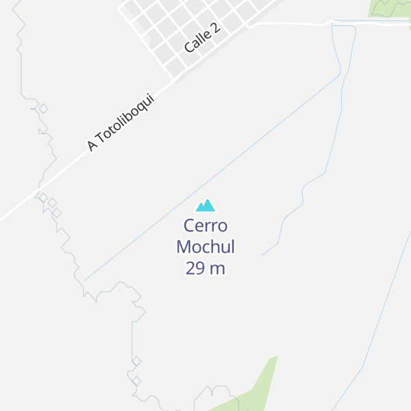 Map of Cerro Mochul