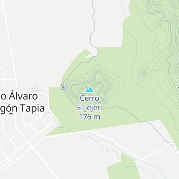 Map of Cerro El Jejeri