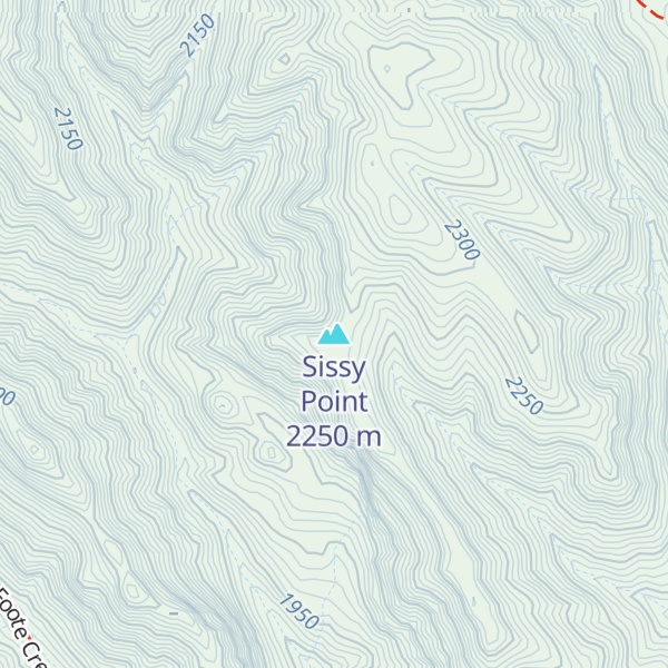 Map of Sissy Point