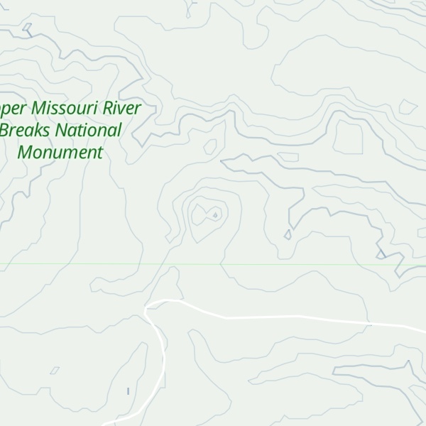 Map of Chimney Butte