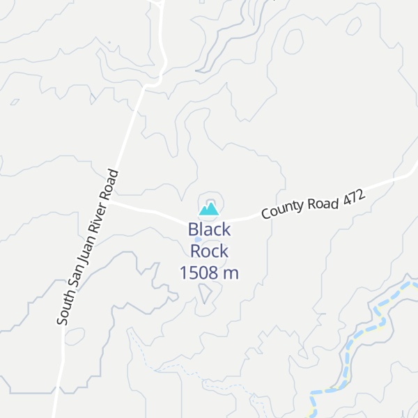 Map of Black Rock