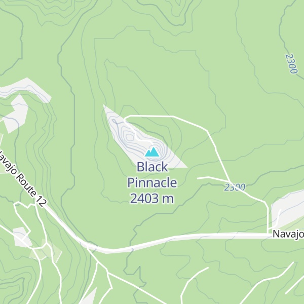 Map of Black Pinnacle