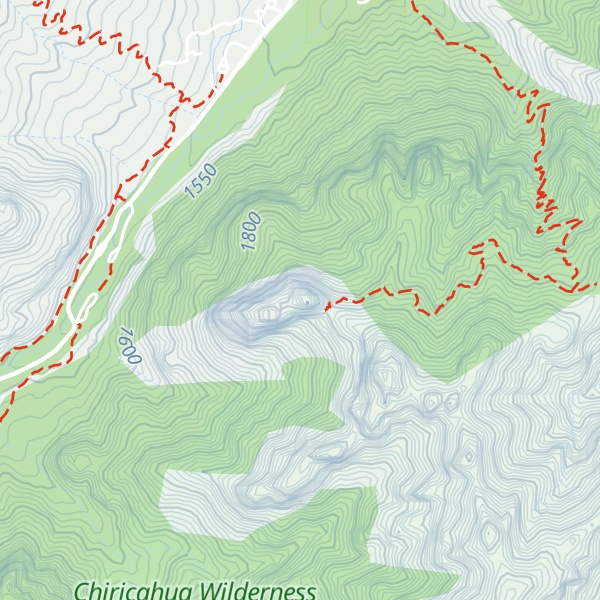 Map of Cathedral Rock