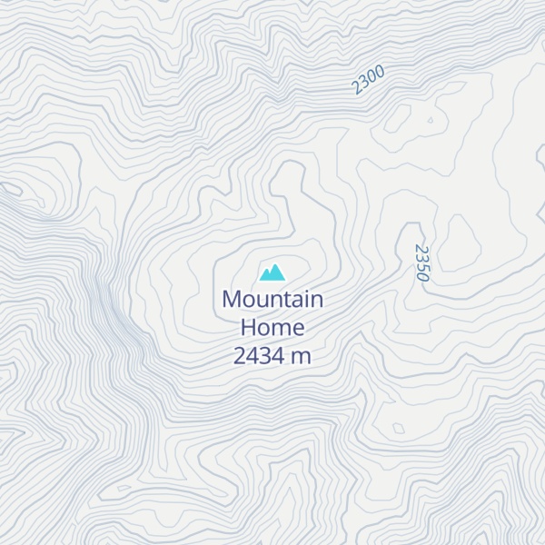 Map of Mountain Home