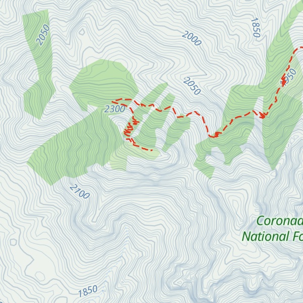 Map of Silver Peak
