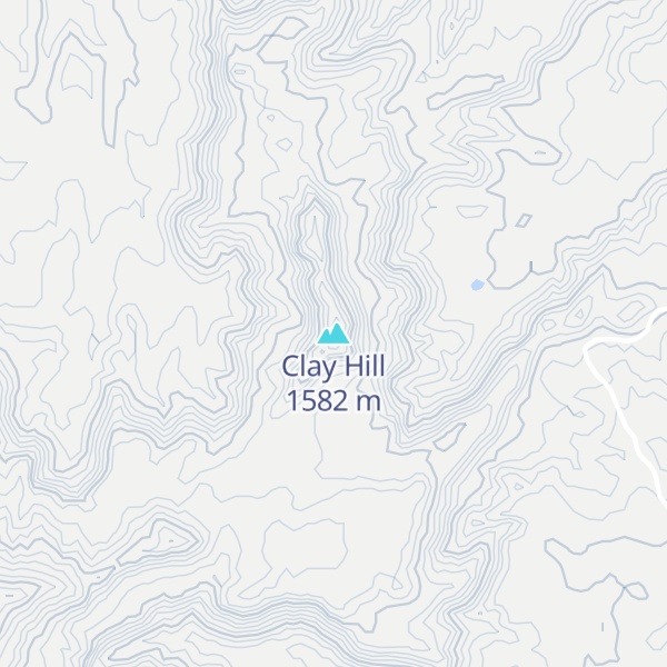 Map of Clay Hill