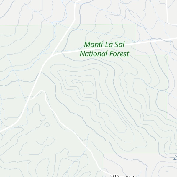 Map of Pine Ridge