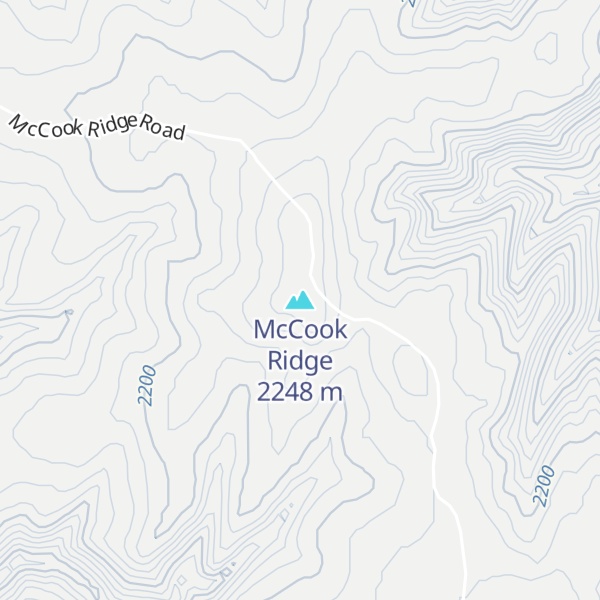 Map of McCook Ridge
