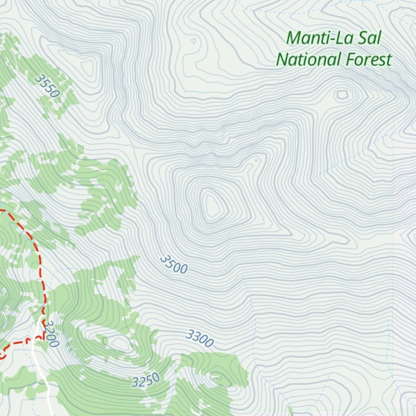 Map of Mount Tomasaki