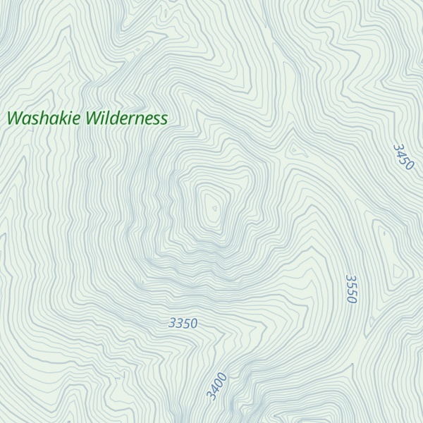 Map of Dome Mountain