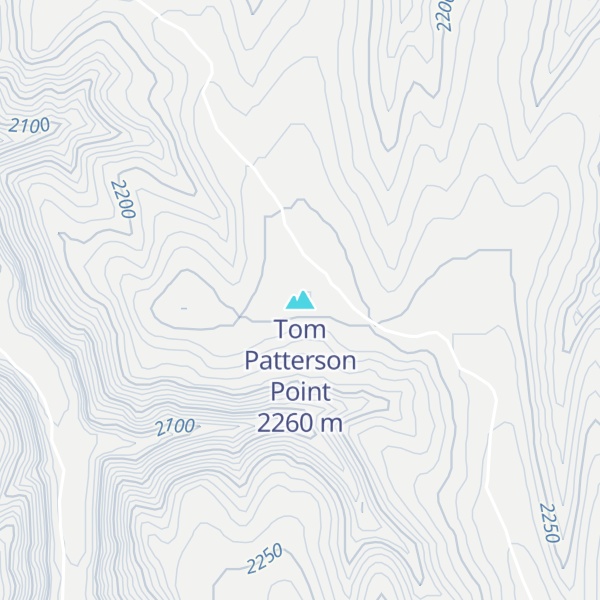 Map of Tom Patterson Point