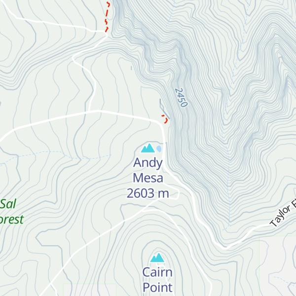 Map of Andy Mesa