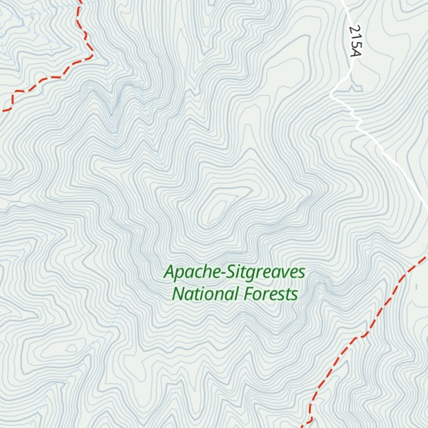 Map of Sunset Peak