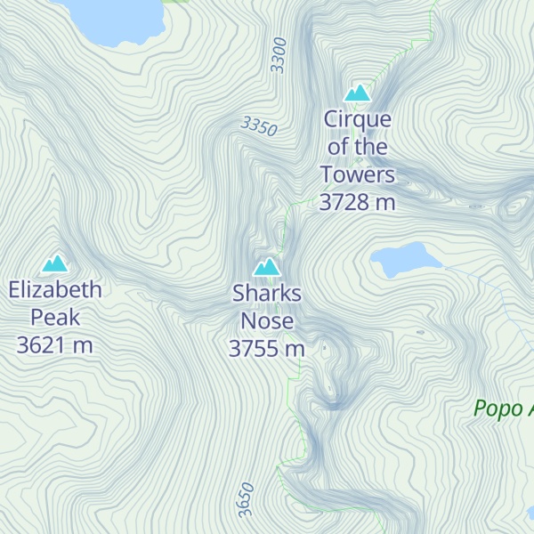 Map of Sharks Nose
