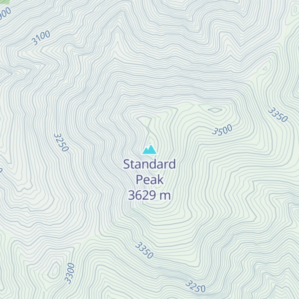 Map of Standard Peak