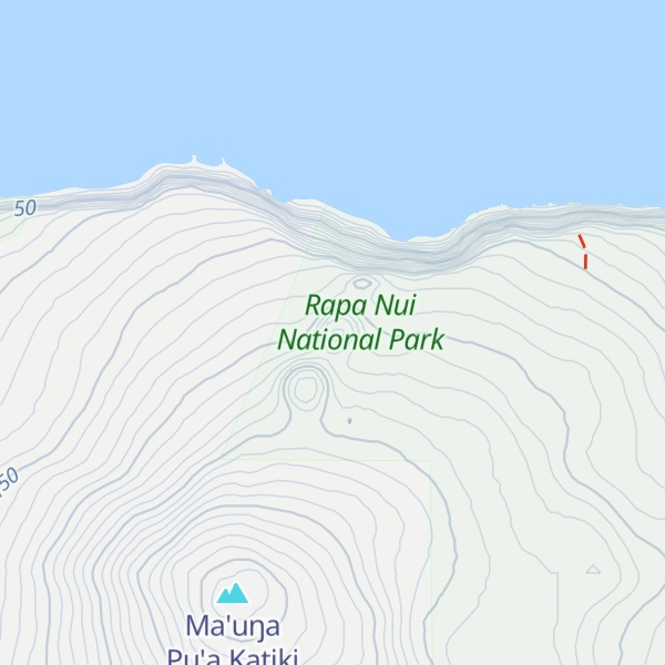 Map of Ma'uŋa Tea Tea