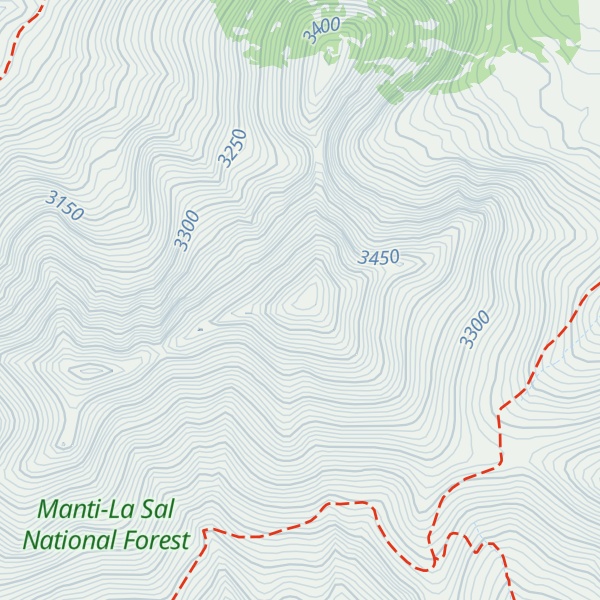 Map of South Mountain