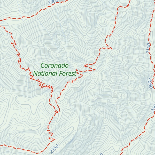 Map of Sage Peak
