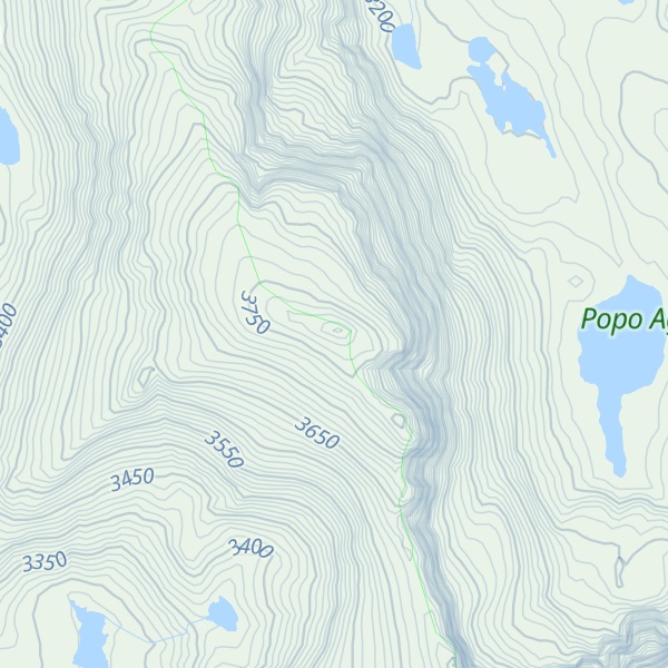 Map of Dike Mountain