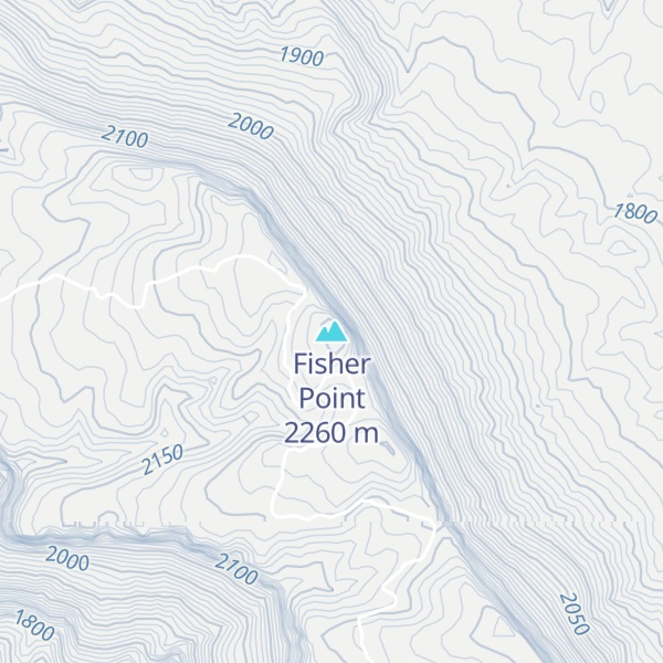 Map of Fisher Point