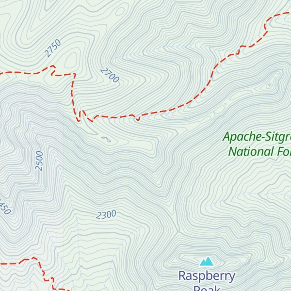 Map of Indian Peak