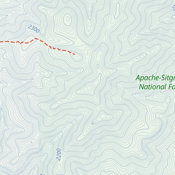 Map of Red Mountain