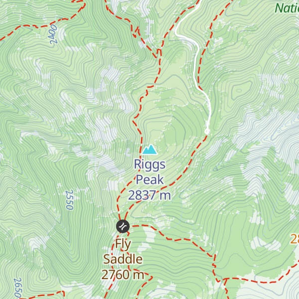 Map of Riggs Peak