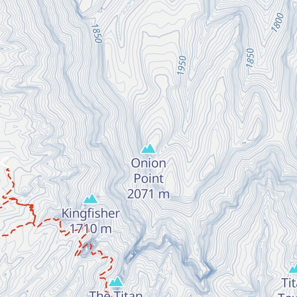Map of Onion Point