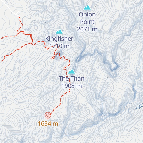 Map of The Titan